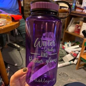 Custom water bottle
